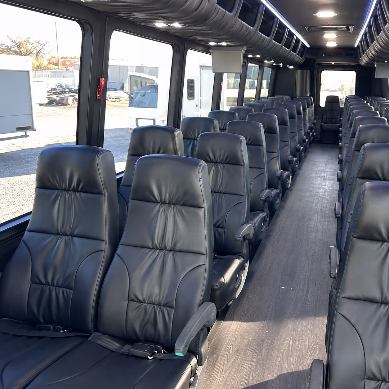 boise airport transportation onboard seating