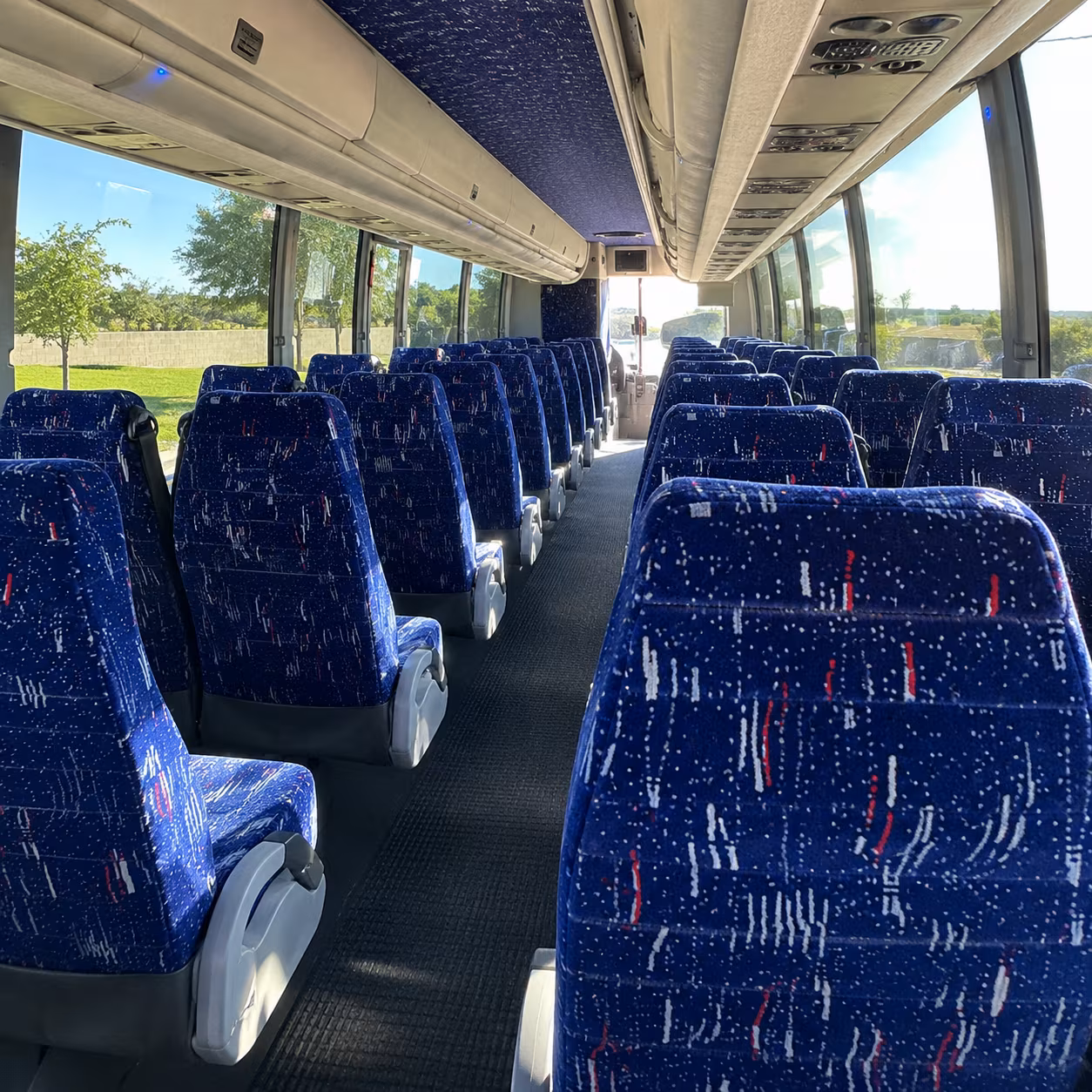 boise charter bus interior gallery
