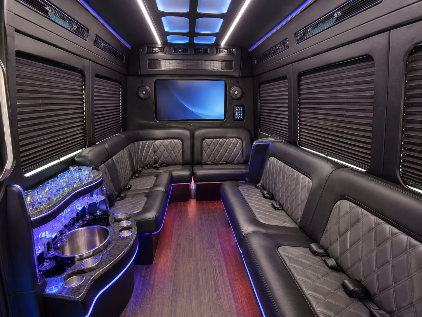 boise party bus interior
