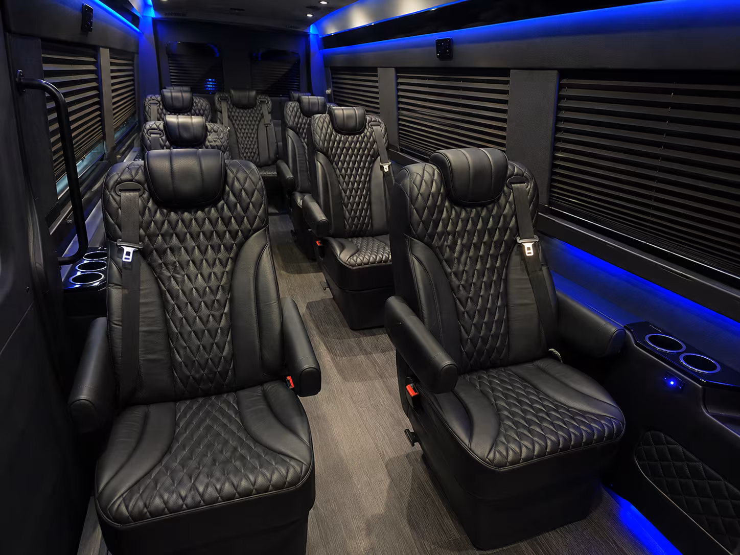 boise wedding transportation onboard seating